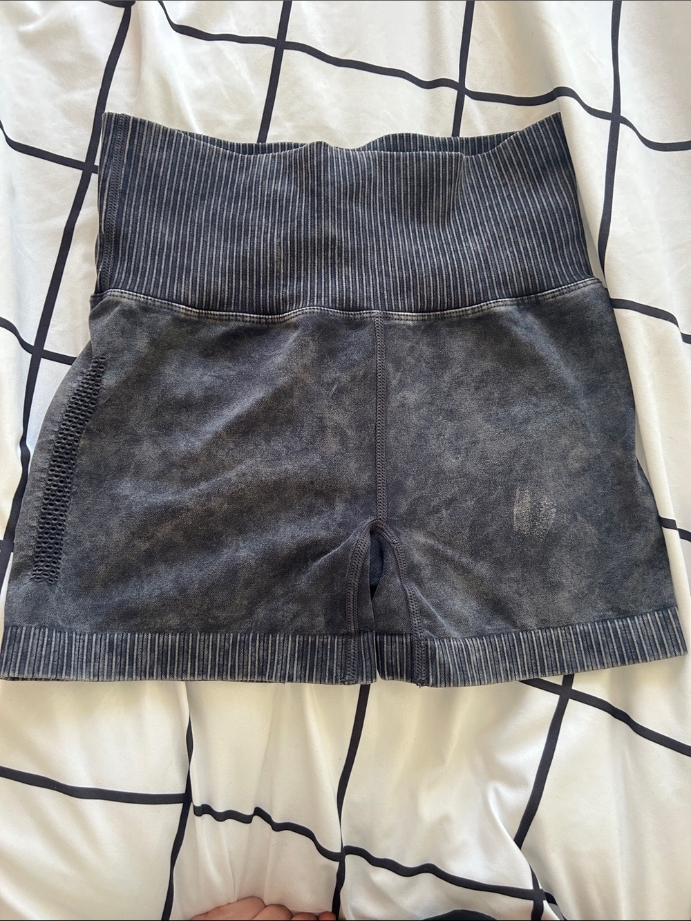 Zenana High-Waisted - Bundle of 2 Ribbed Bike Shorts black and brown - Picture 9 of 15